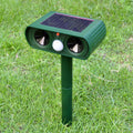 Waterproof Solar Animal Repeller with Infrared Sensor and Ultrasonic Technology for Mice, Cats, Dogs